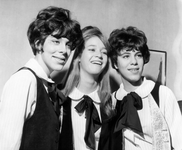 The Shangri-Las standing together