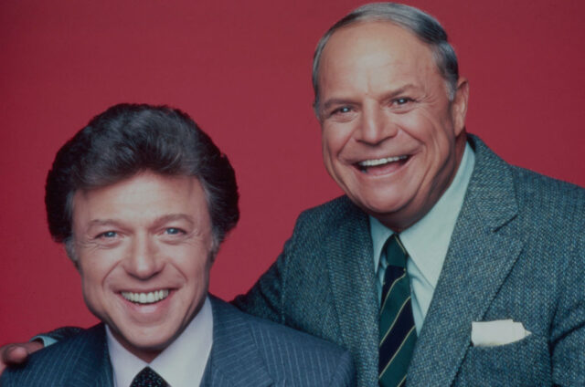 Portrait of Steve Lawrence and Don Rickles