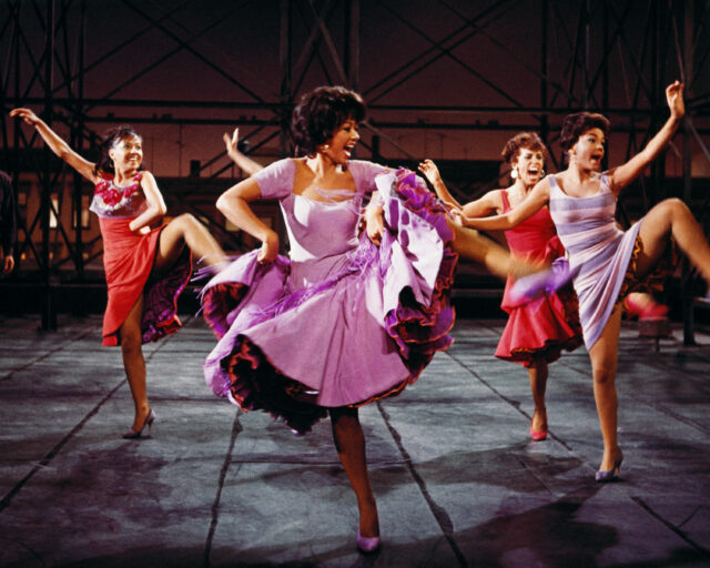 Rita Moreno and others dancing in 'West Side Story.'
