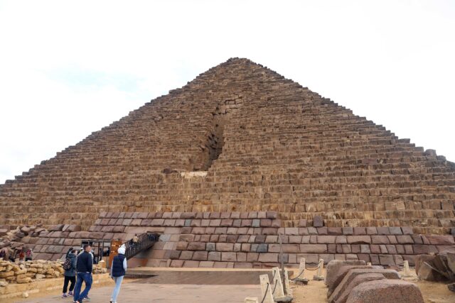 The Pyramid of Menkaure.