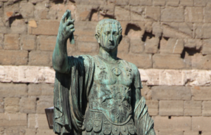 Statue of Julius Caesar.