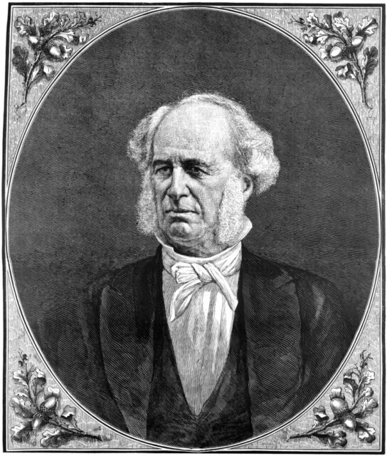 Portrait of Cornelius Vanderbilt. 