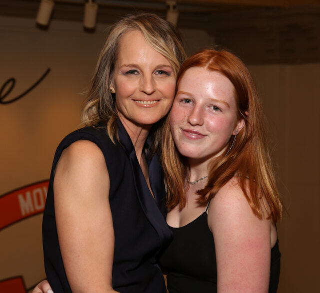 Helen Hunt and her daughter, Makena Lei.