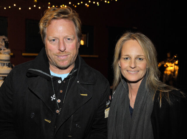 Helen Hunt and Matthew Carnahan.