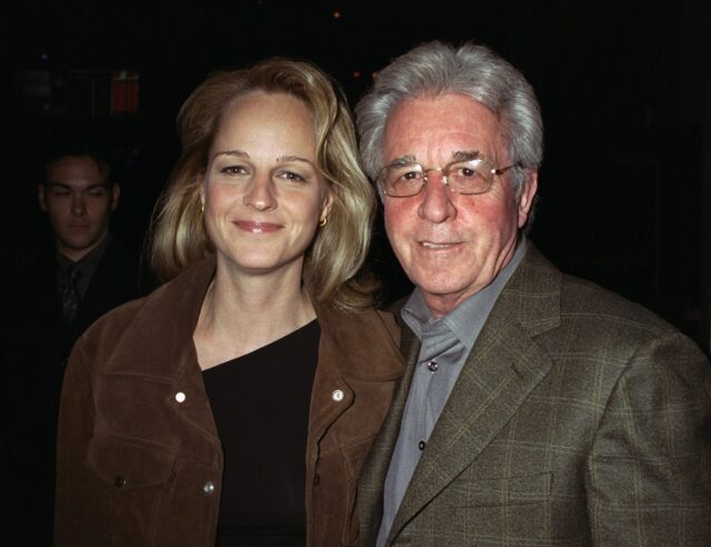 Helen Hunt and her father, Gordon Hunt.
