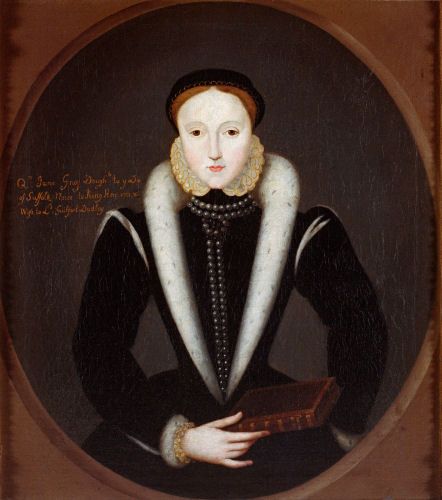 Portrait of Lady Jane Grey.