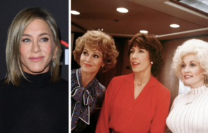 Jennifer Aniston and the cast of '9 to 5'