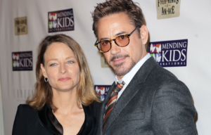 Jodie Foster and Robert Downey Jr.