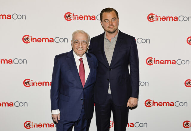 Leonardo DiCaprio and Martin Scorsese.