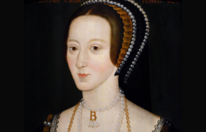 Portrait of Anne Boleyn.