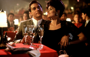 Henry Hill and Karen Hill in Goodfellas.
