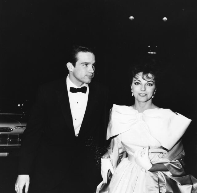 Warren Beatty and Joan Collins.