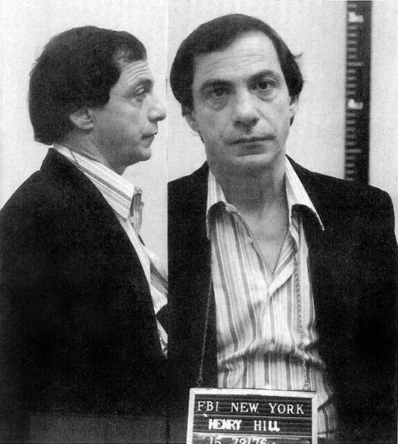 Arrest photos of Henry Hill.