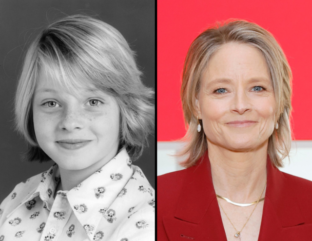 Young Jodie Foster, old Jodie Foster.