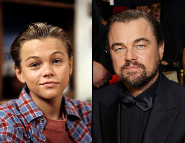Young Leonardo DiCaprio, old Leonardo DiCaprio.