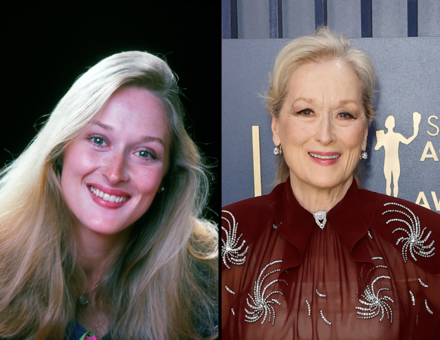 Young Meryl Streep, old Meryl Streep.