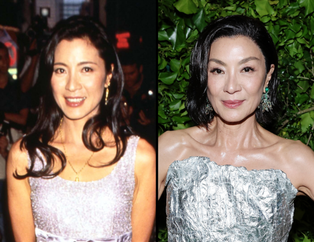 Young Michelle Yeoh, old Michelle Yeoh.