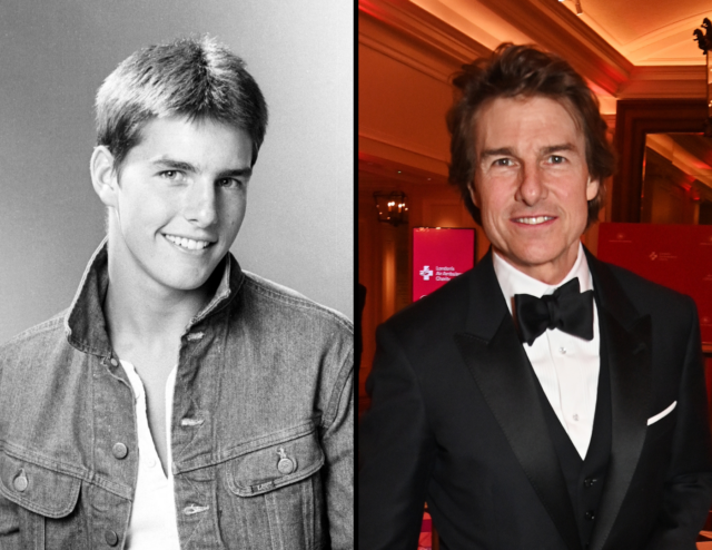 Young Tom Cruise, old Tom Cruise.