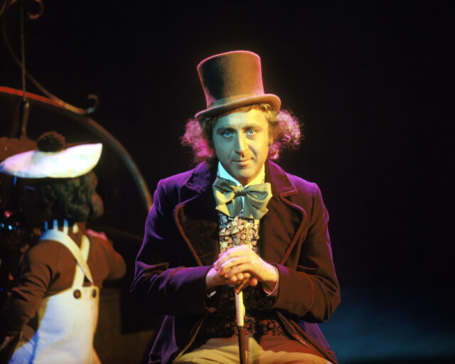 Gene Wilder as Willy Wonka in "Willy Wonka and the Chocolate Factory"